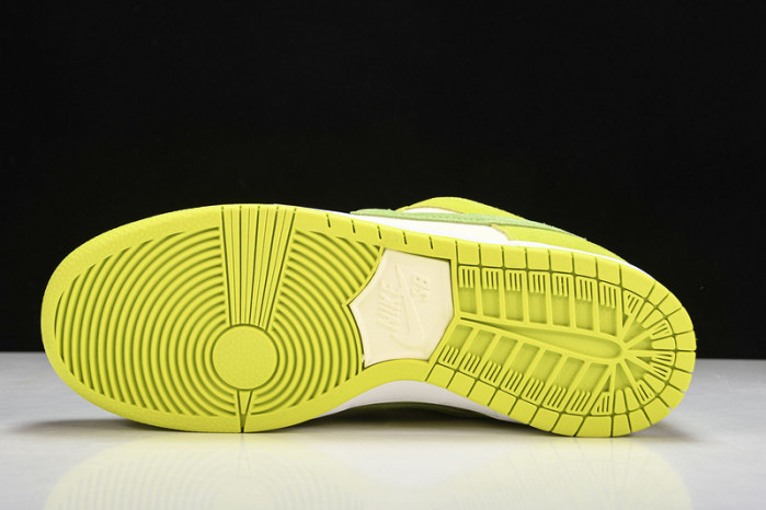 nike sb dunk low green apple dm0807-300