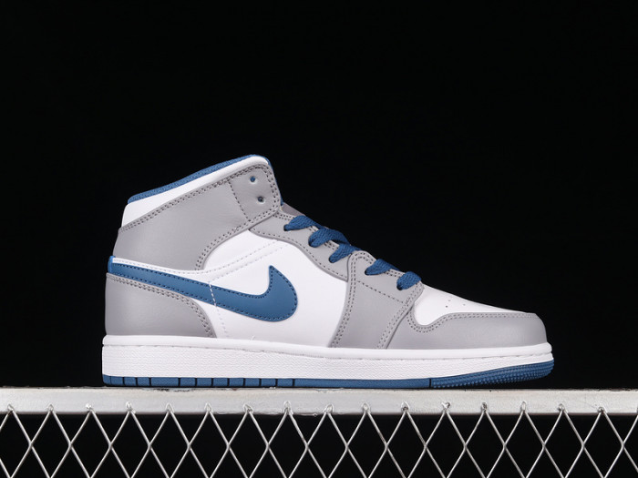 jordan 1 mid true blue cement - dq8423-014