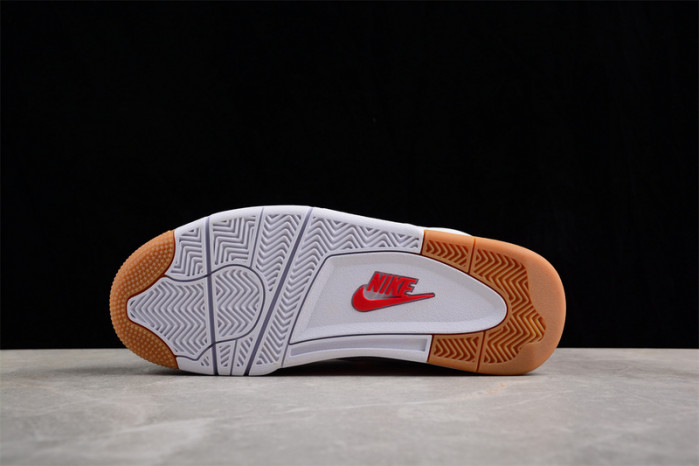 air jordan 4 white and orange dr5415-108