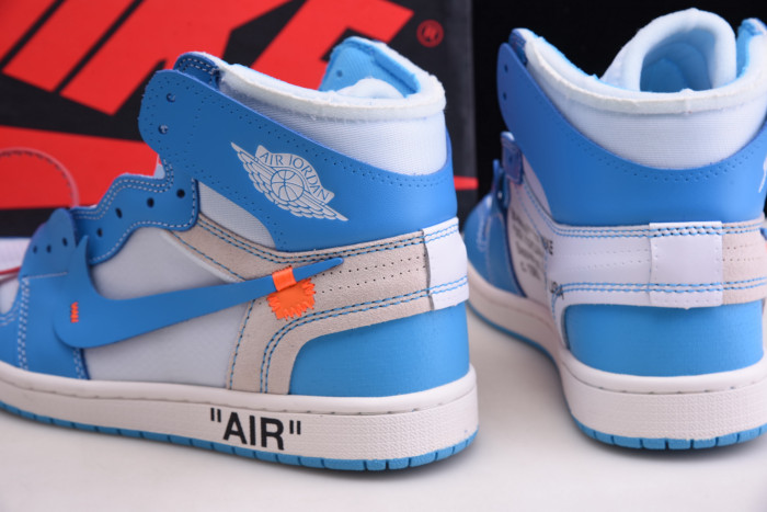 ofw air jordan 1 powder blue unc - aq0818-148