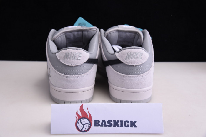 nike sb dunk low pro grey/black bq6817-101