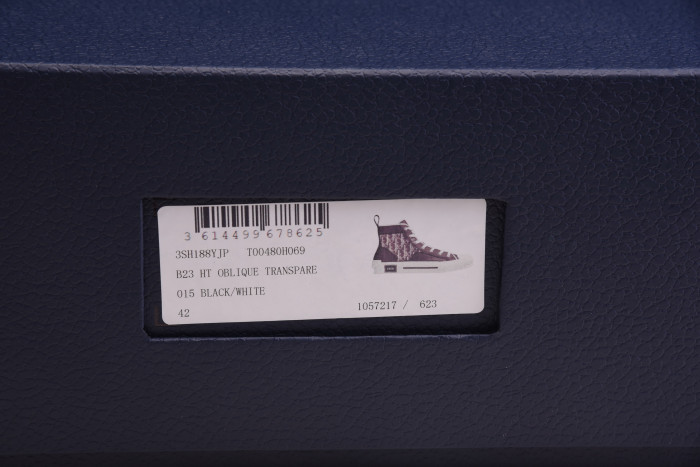 dr b23 homme kaws high-top sneaker