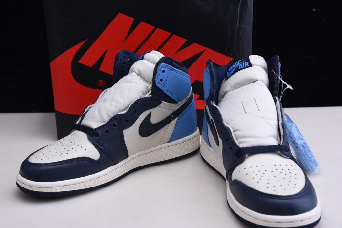 air jordan 1 retro high obsidian unc 555088-140