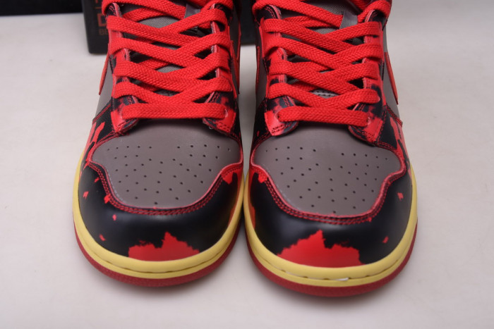 nike dunk high 1985 red acid wash dd9404-600