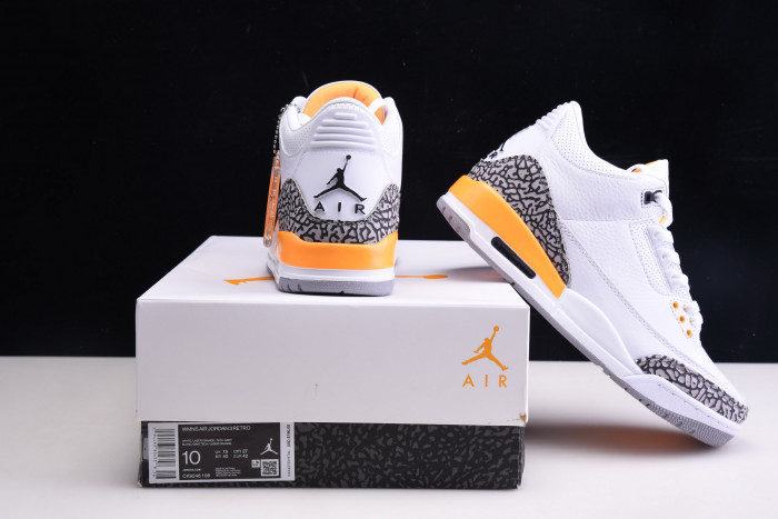 air jordan 3 laser orange wmns ck9246-108