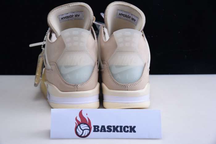 ofw air jordan 4 sail (2020) cv9388-100