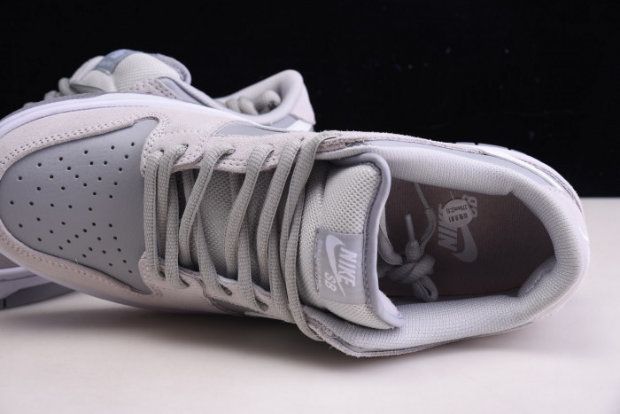 nike sb dunk low summit white wolf grey - ar0778-110