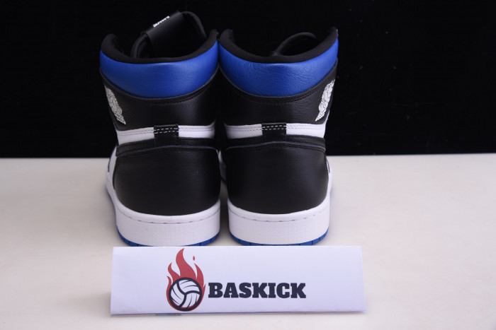 air jordan 1 retro high black game royal - 555088-041‎