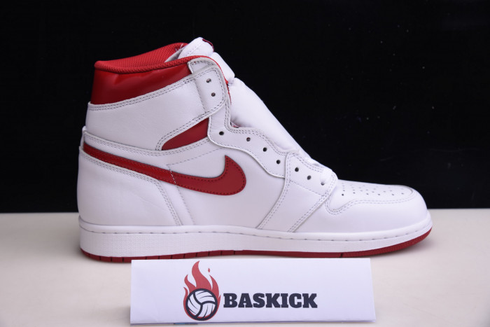 air jordan 1 retro high og "metallic red" - 555088 103