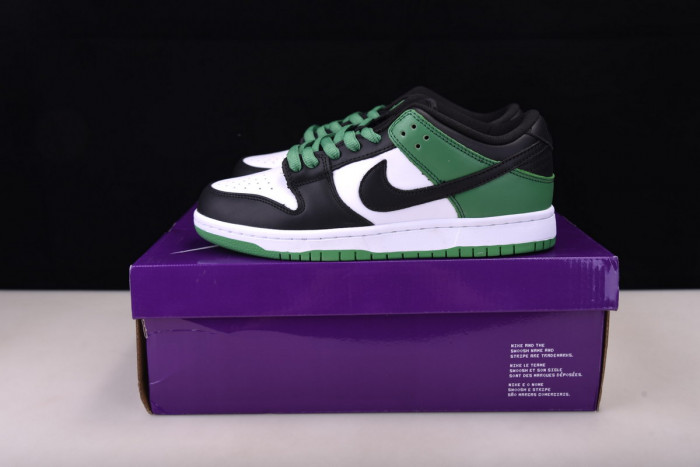 nike sb dunk low classic green - bq6817-302
