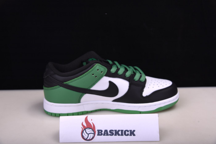 nike sb dunk low classic green - bq6817-302
