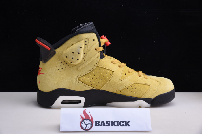 Travis Scott x Air Jordan 6 “Yellow” - CN1084-300