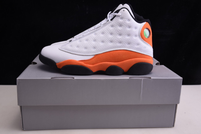 air jordan retro 13 starfish white black 414571-108