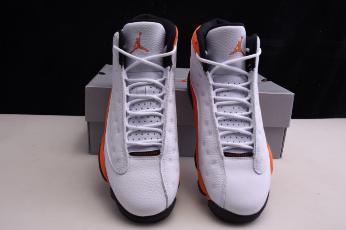 air jordan retro 13 starfish white black 414571-108