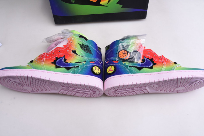 j balvin x jordan 1 high og multi dc3481-900