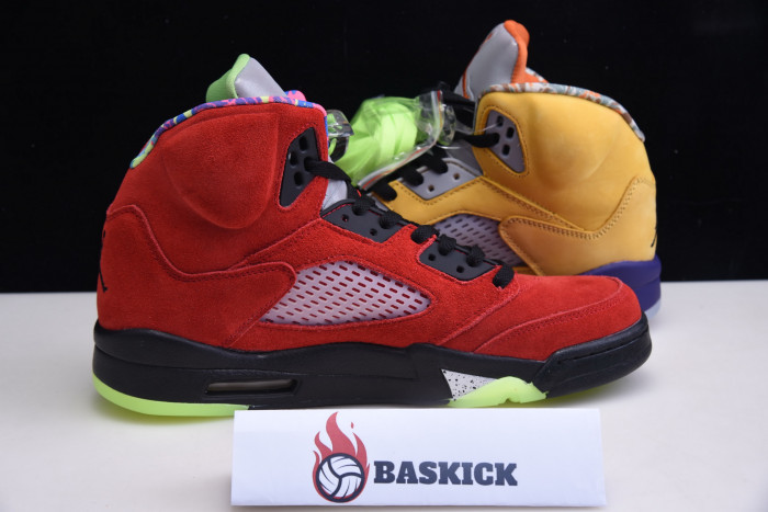 air jordan 5 solar orange what the cz5725-700