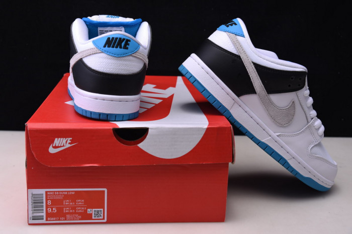 nike sb dunk low "laser blue" bq6817-1010