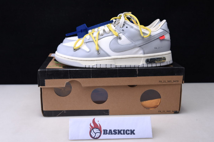 nike dunk low ofw lot 27 dm1602-120