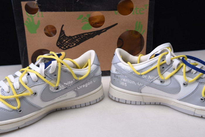 nike dunk low ofw lot 27 dm1602-120