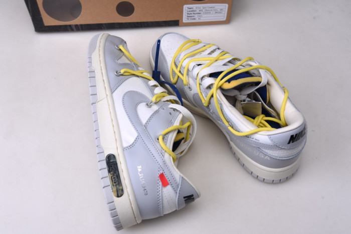 nike dunk low ofw lot 27 dm1602-120