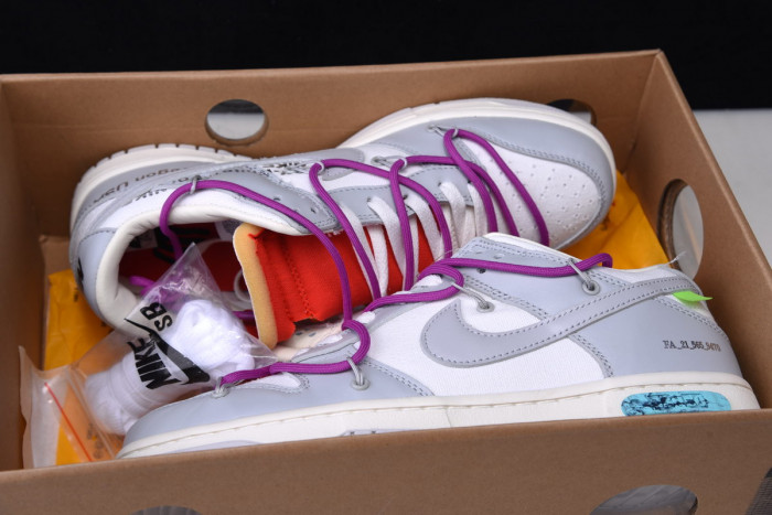 nike dunk low ofw lot 45 dm1602-101