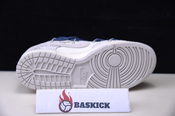nike dunk low ofw lot 18 dj0950-112