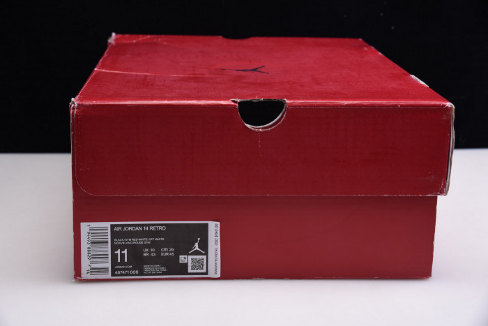 air jordan 14 retro gym red toro - 487471-006