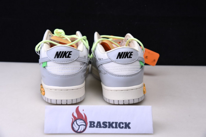 nike dunk low ofw lot 43 dm1602-128