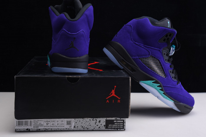 jordan 5 retro alternate grape - 136027-500