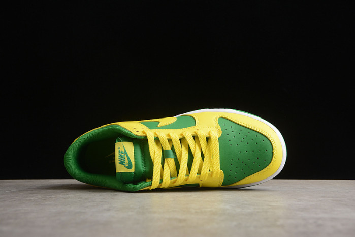 nike sb dunk low reverse brazil - dv0833-300