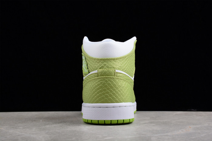 jordan 1 mid green python (w) dv2959-113
