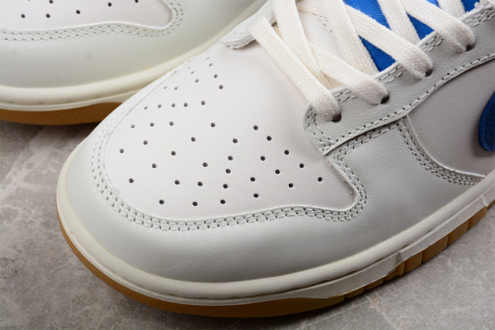 nike sb dunk low se sail dark marina blue dx3198-133