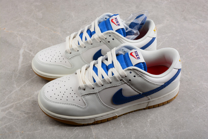 nike sb dunk low se sail dark marina blue dx3198-133