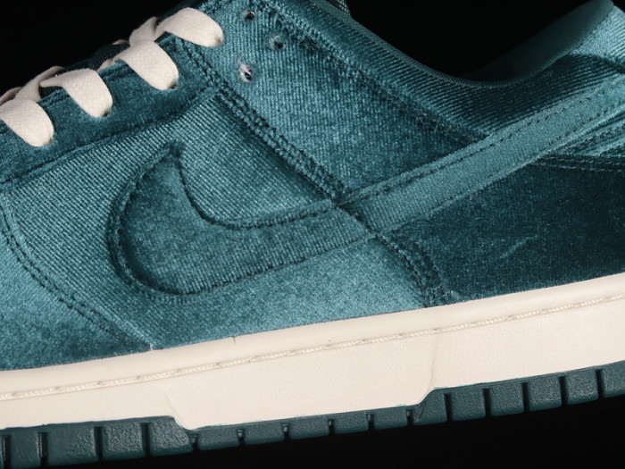 nike sb dunk low green velvet - dz5224-300