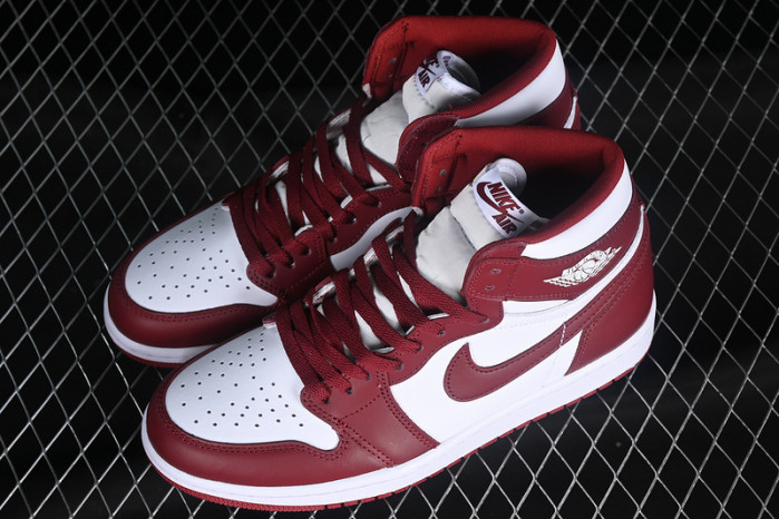 air jordan 1 high og team red dz5485-160