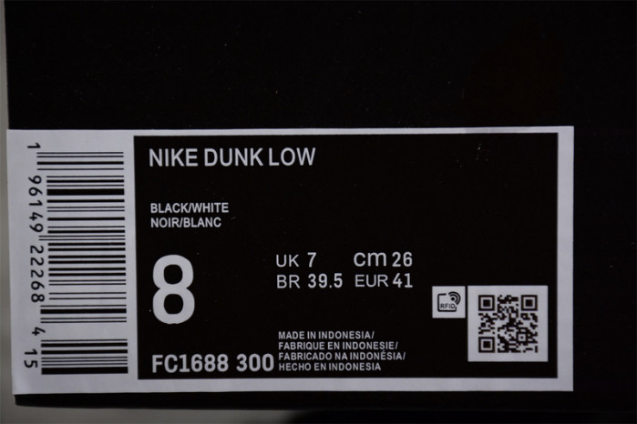 nike sb dunk low "black bat" fc1688-300