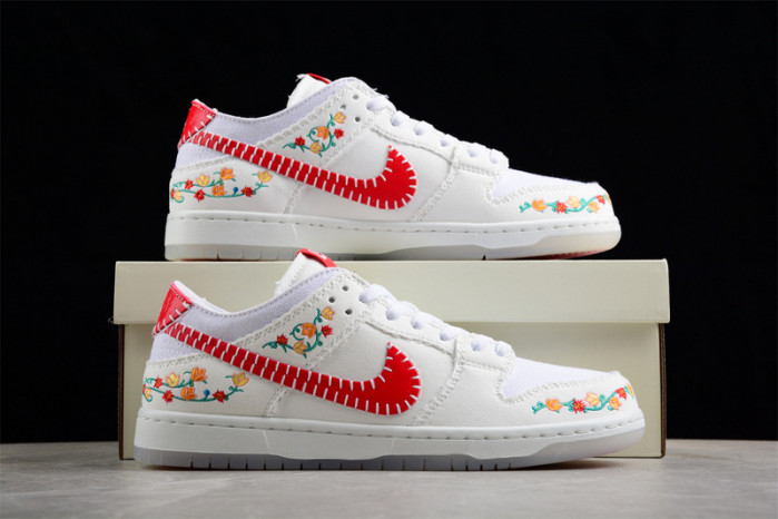 nike sb dunk low decon n7 white red fd6951-700