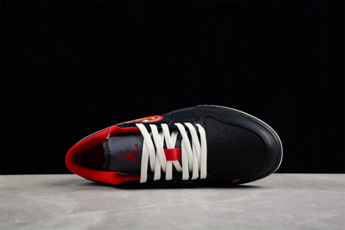 air jordan 1 low just skate black - fj7073-010