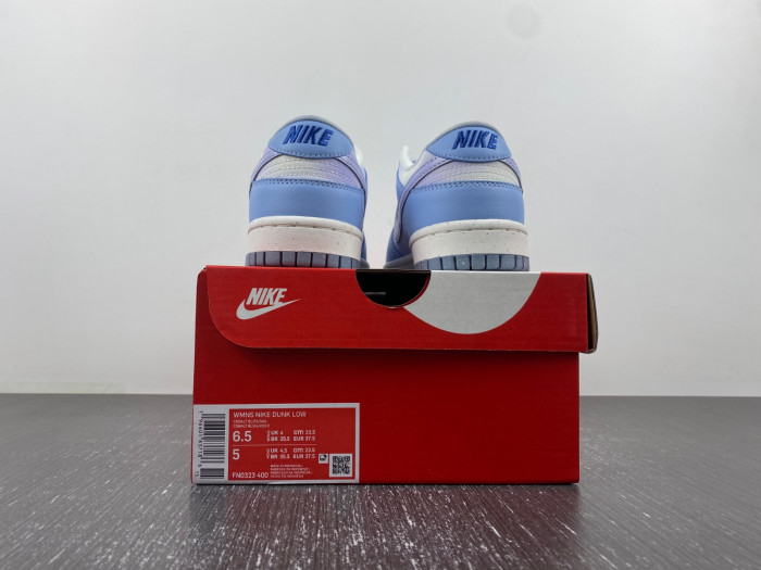 nike dunk low blue canvas fn0323-400