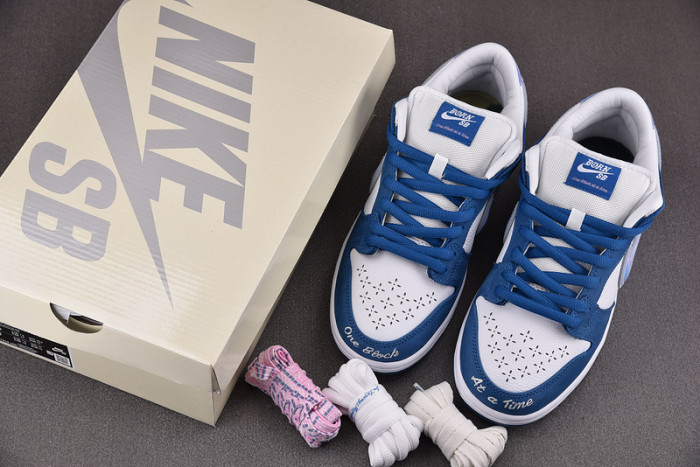 born x raised x nike sb dunk low fn7819-400