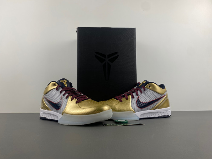 nike kobe 4 protro gold medal fq3544-100