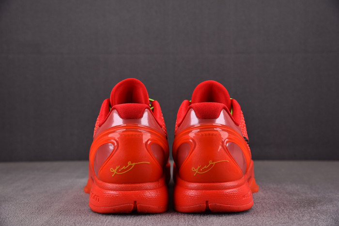 nike kobe 6 protro reverse grinch fv4921-600