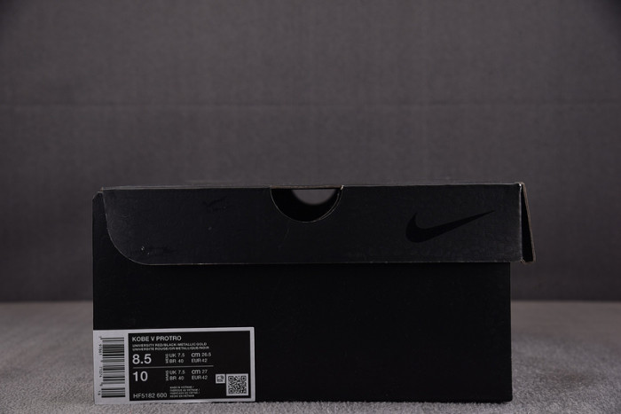 NIKE KOBE 5 PROTRO YEAR OF THE MAMBA UNIVERSITY RED HF5182-600