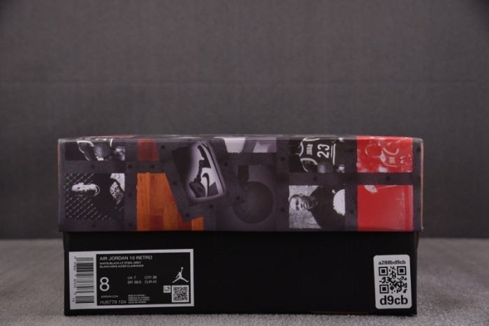 Air Jordan 10 OG “Steel” HJ6779-104