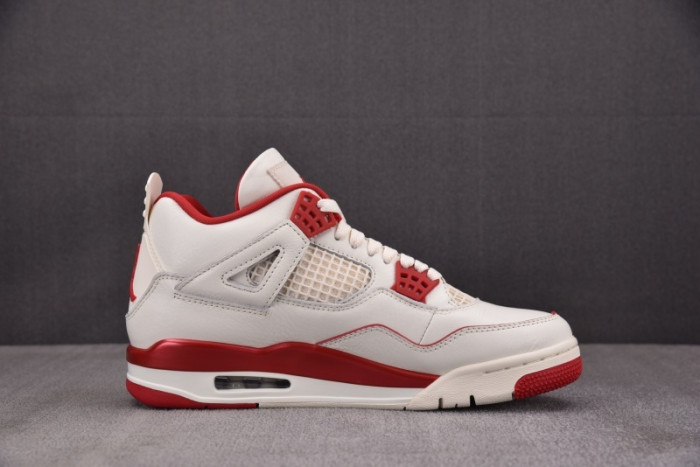 Air Jordan 4 Retro Pale Ivory Sierra Red HV0823-108