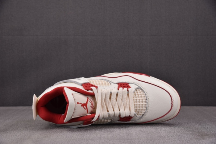 Air Jordan 4 Retro Pale Ivory Sierra Red HV0823-108
