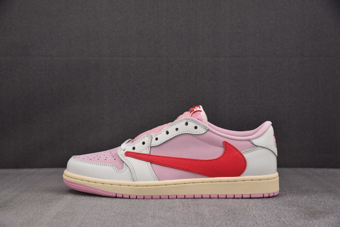 Air Jordan 1 Retro Low OG SP Travis Scott Shy Pink IQ7604-101