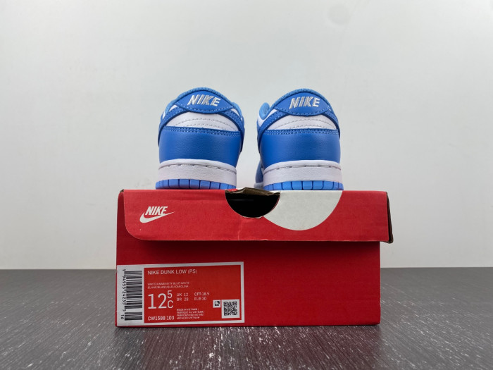 nike sb dunk low university blue kids-cw1588-103